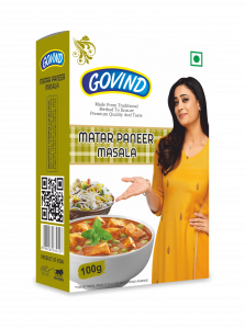 Govind Matar Paneer Masala