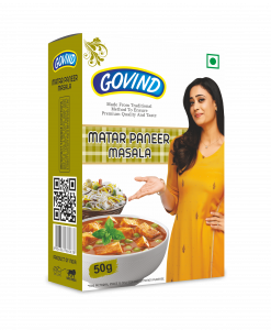 Govind Matar Paneer Masala